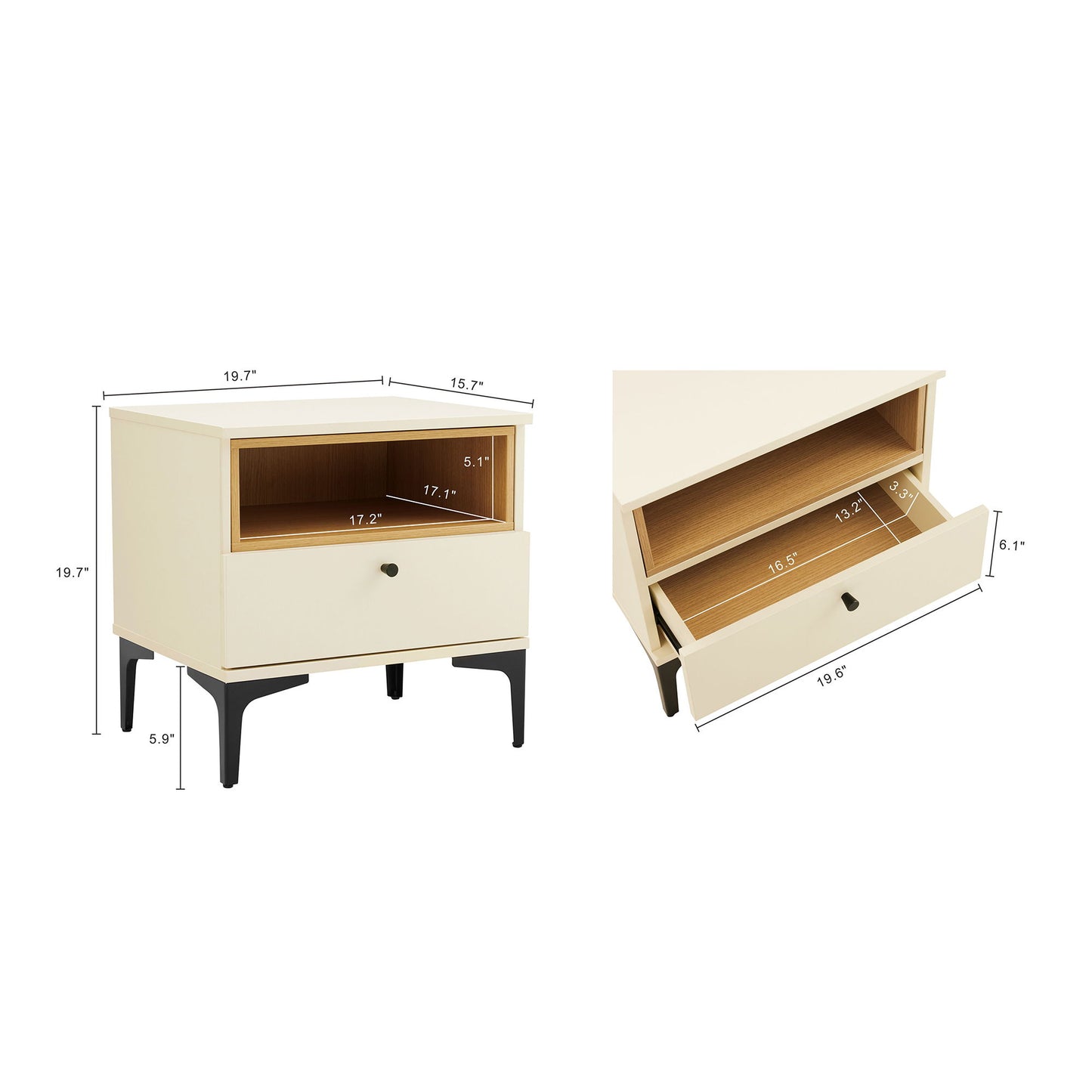 Manhattan Amara - Nightstand