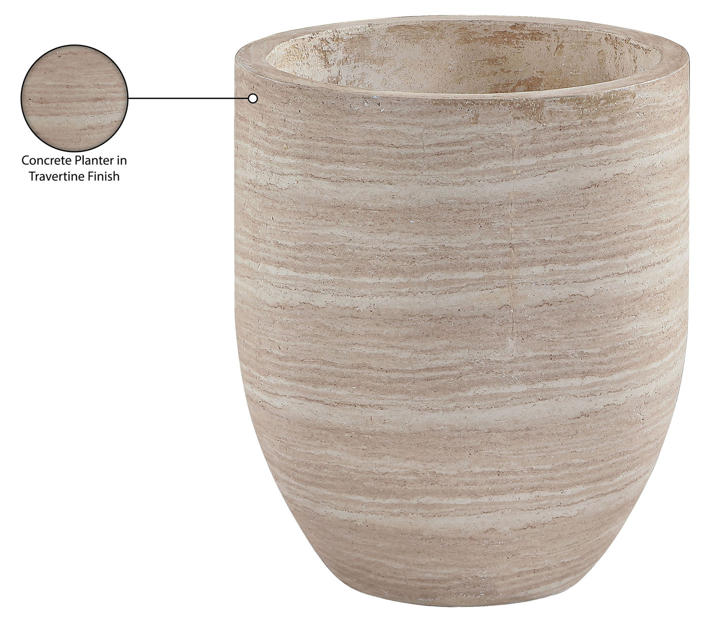 Florique - Indoor / Outdoor Concrete Planter