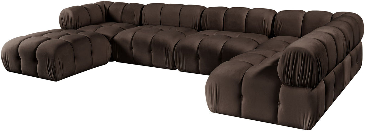 Orin - 6 Piece Modular Sectional (3 Modular Chairs, 2 Corner Chairs & Ottoman)