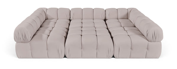 Orin - Velvet 6 Piece Modular Sectional