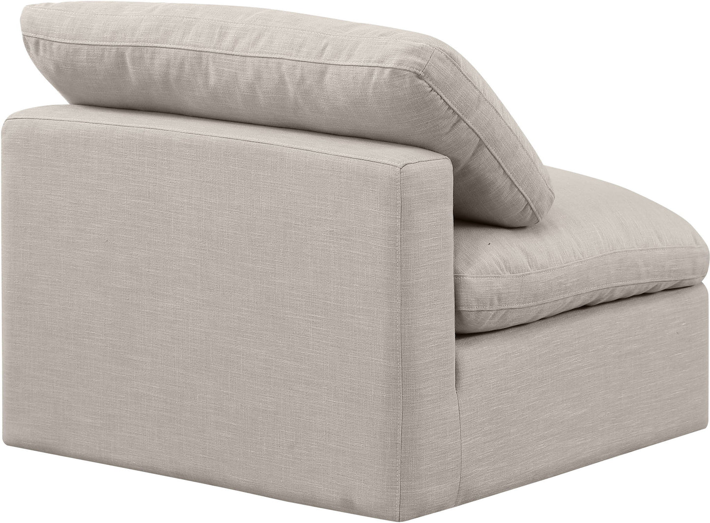 Indulge - Linen Armless Chair