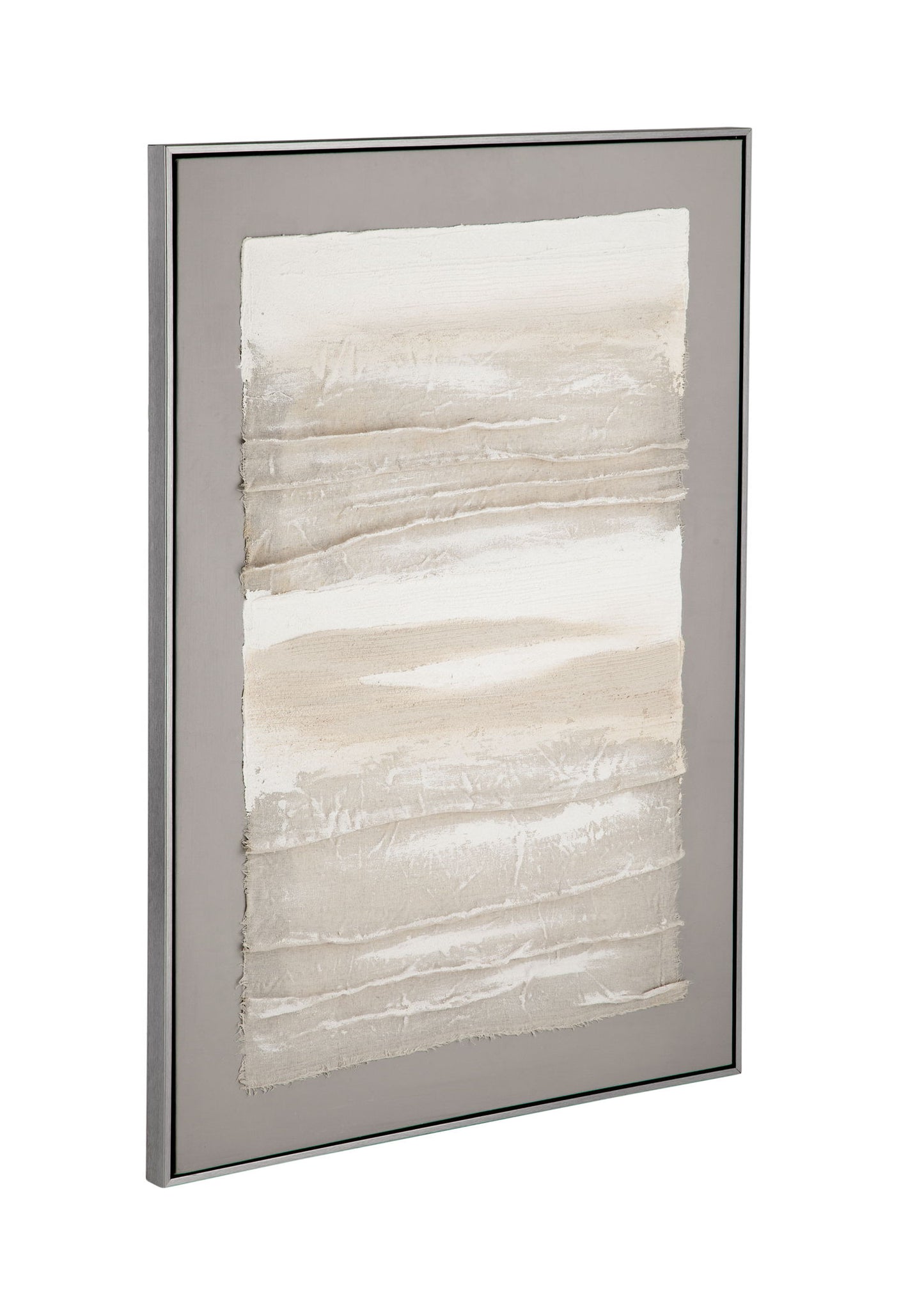 Zole I Framed Canvas - Gray