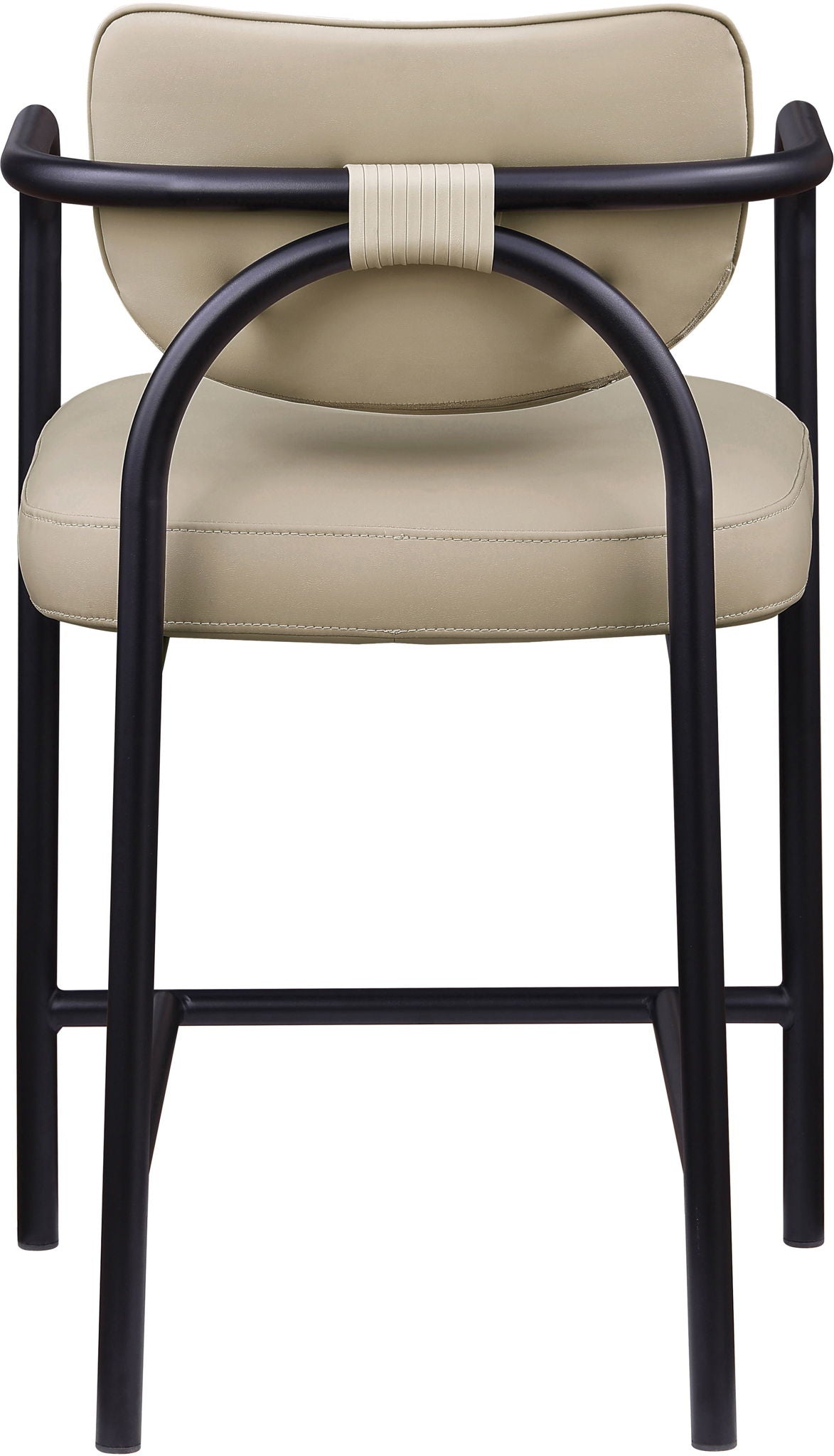 Serava - Vegan Leather Upholstered Bar Stool