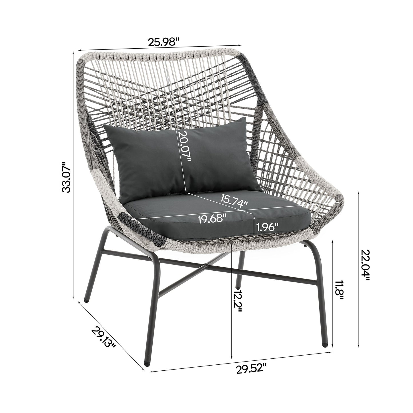 Manhattan Ashland - 5-Piece Conversation Set