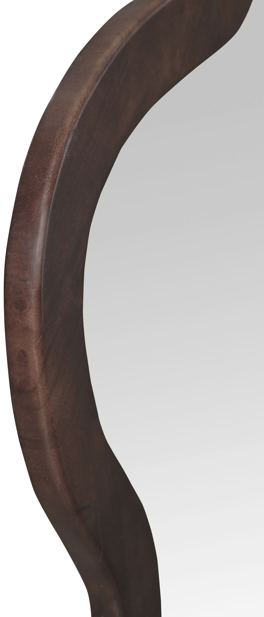 Oblique - Mirror - Wood