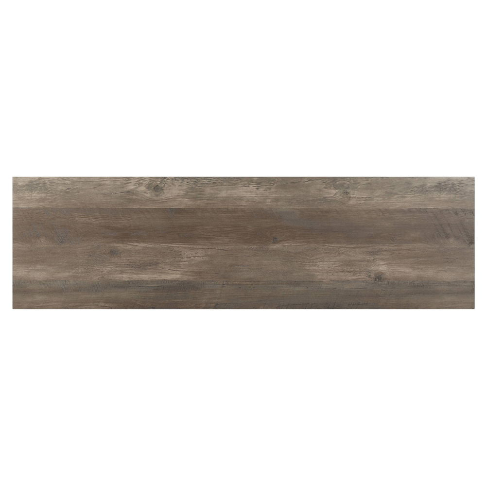 Nantan - 21" TV Stand - Rustic Oak & Black