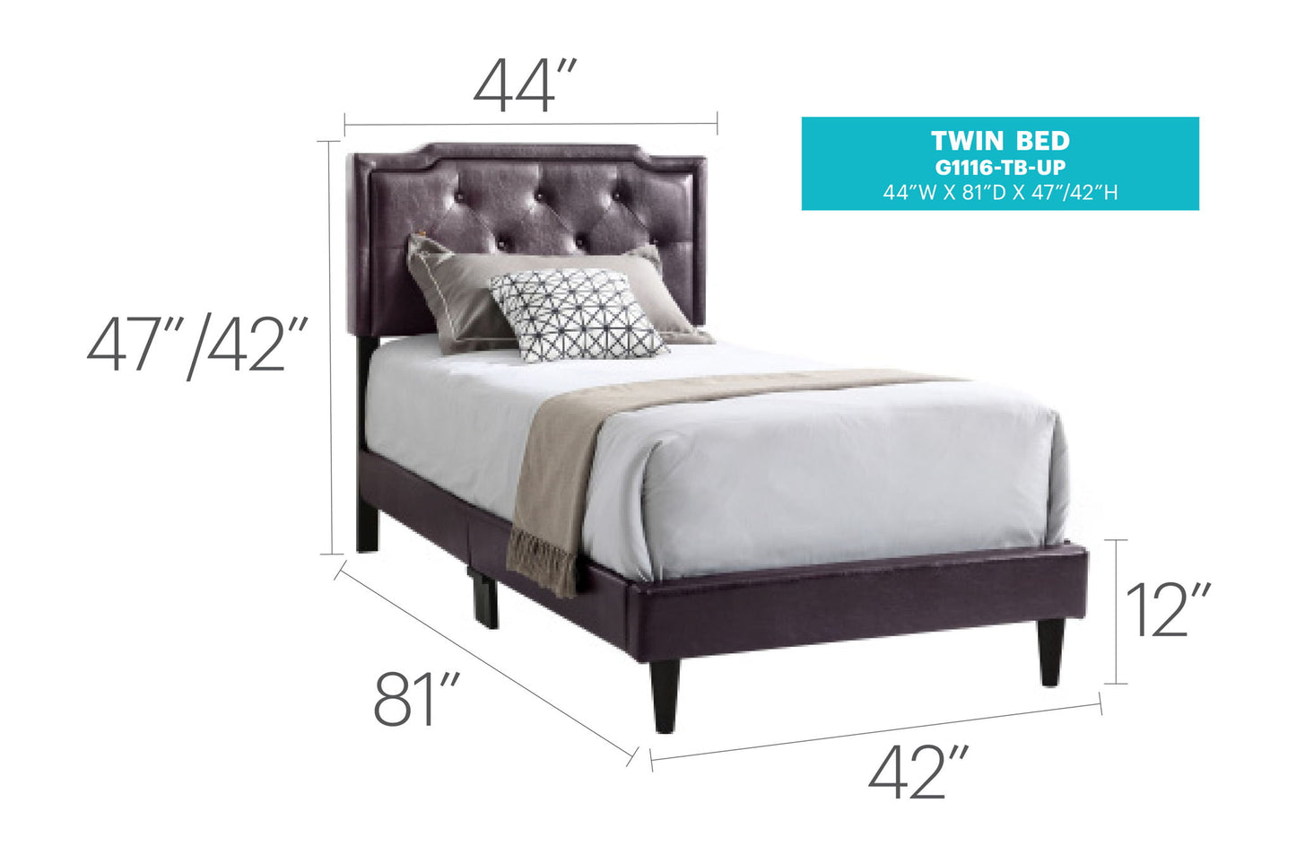 Glory Furniture - Deb - Bed