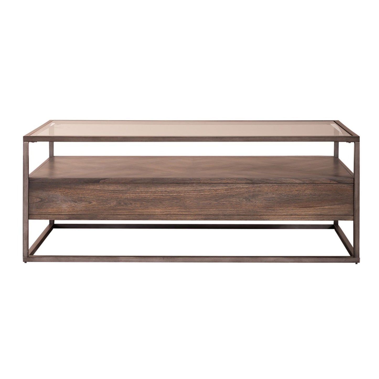 Jamestown - Rectangular Cocktail Table - Tobacco