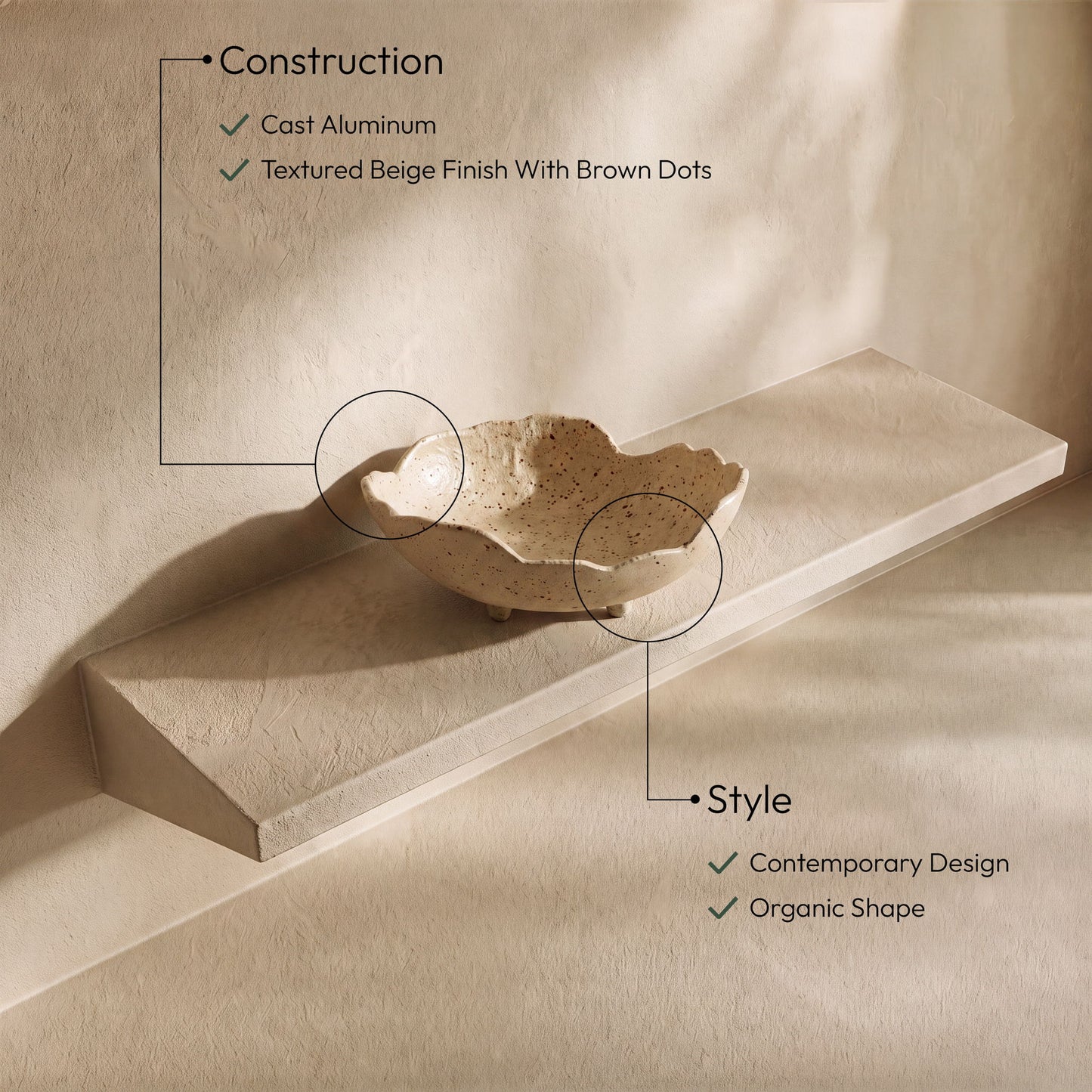 Calyx - Aluminum Bowl