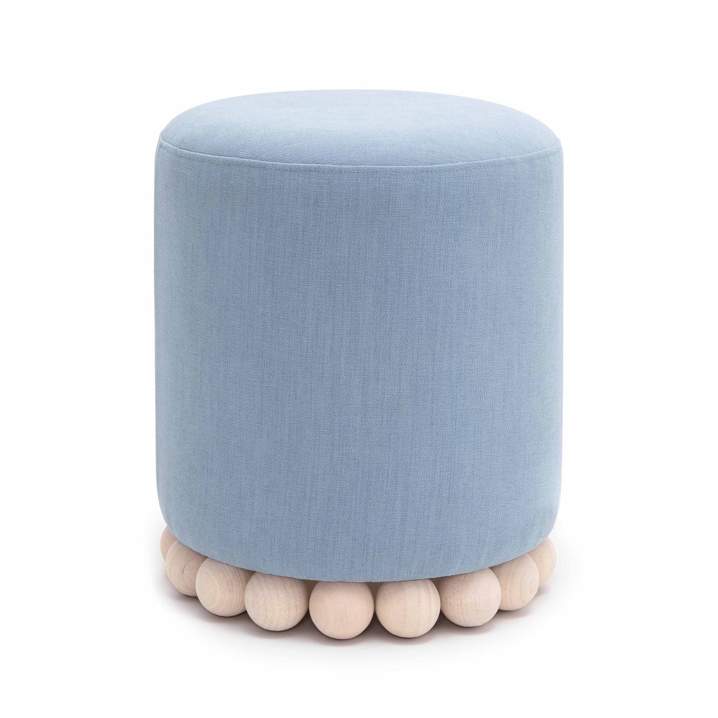 Dex - Upcycled Fabric Ottoman
