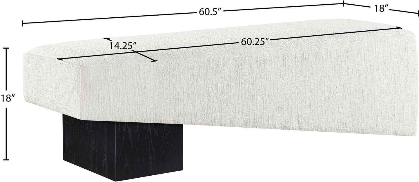 Alora - Bench - Black Base