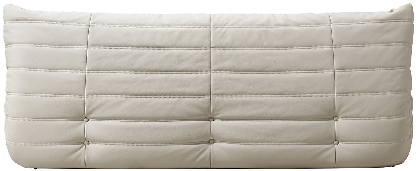 Relax - Vegan Leather 77.75" Upholstered Sofa