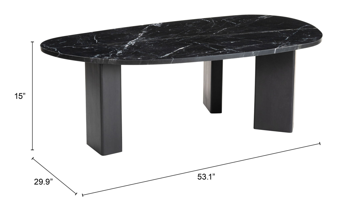 Aberdeen - Coffee Table - Black