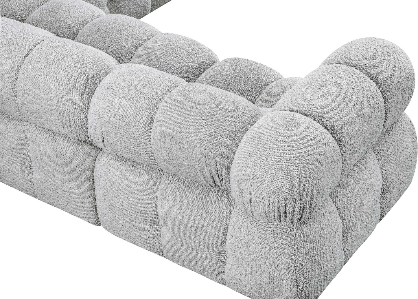 Ames - 4 Piece Fabric Modular Sectional