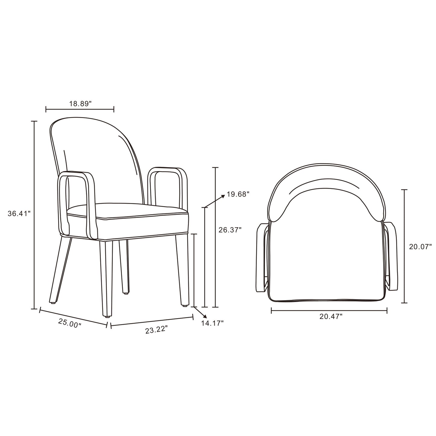 Manhattan Hillman - Armchair