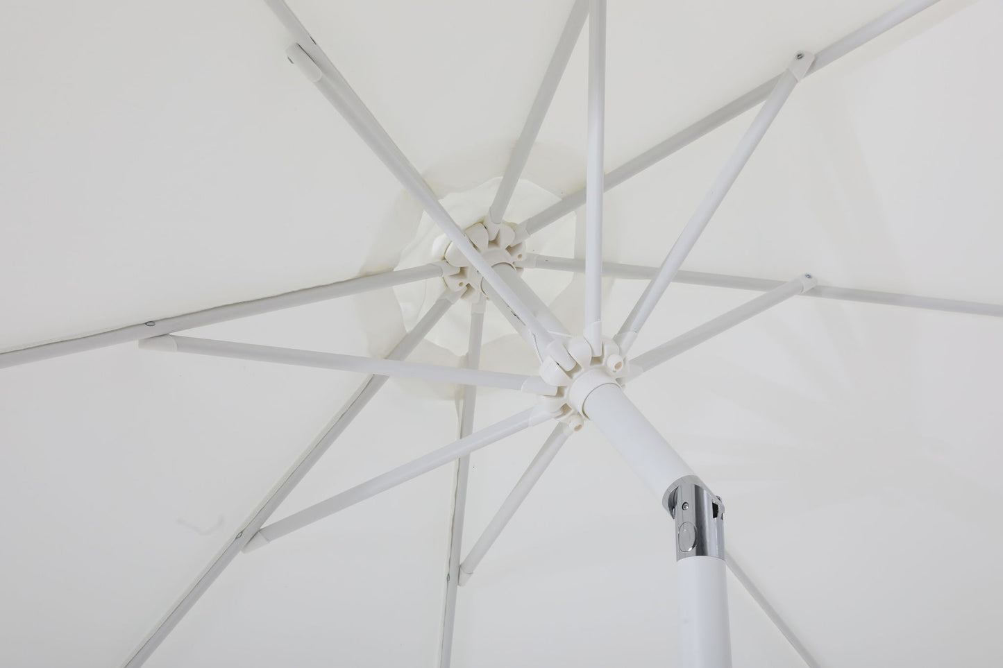 Fiji - Aluminum Patio Umbrella With Square White Base
