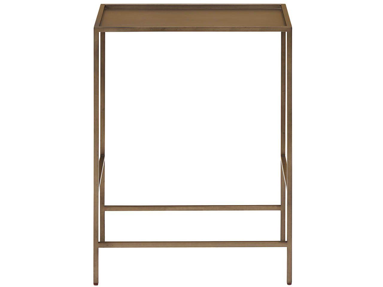 Montclair - Metal Side Table - Light Brown