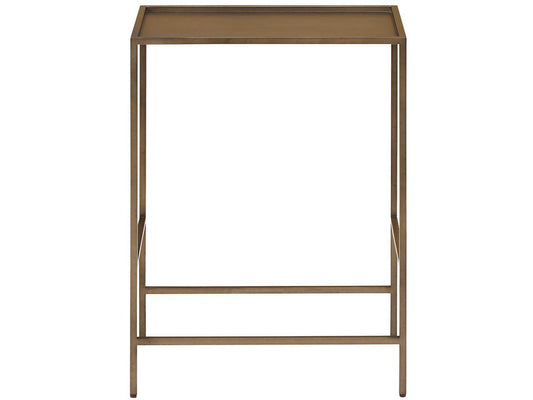 Montclair - Metal Side Table - Light Brown