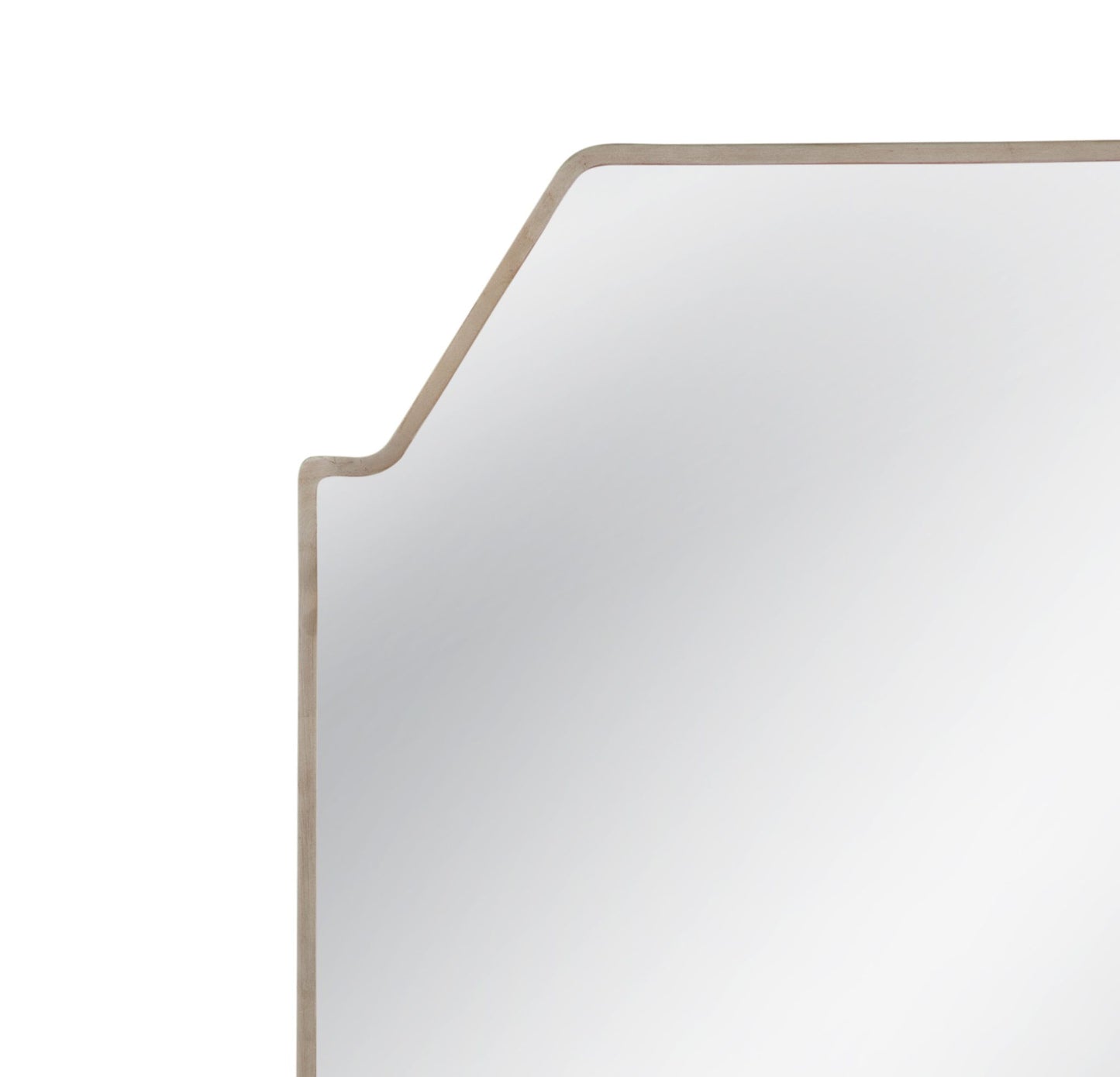 Annabelle - Floor Mirror - Pearl Silver