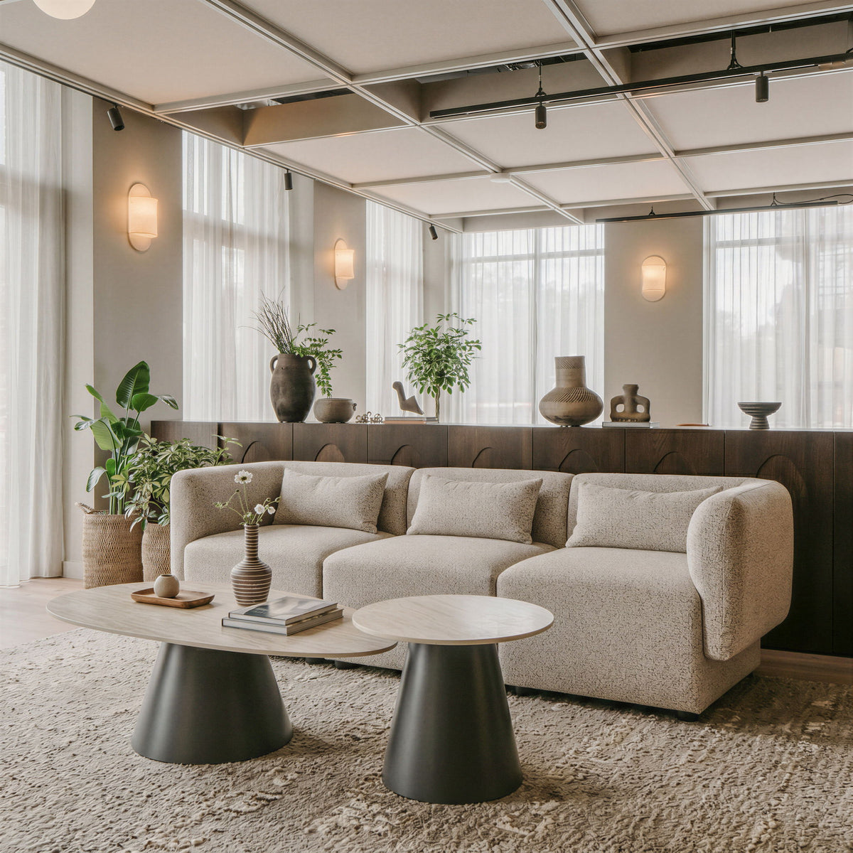 Simu - Corner Chair - Dune Greige