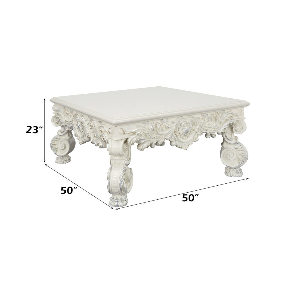Adara - Coffee Table - Antique White