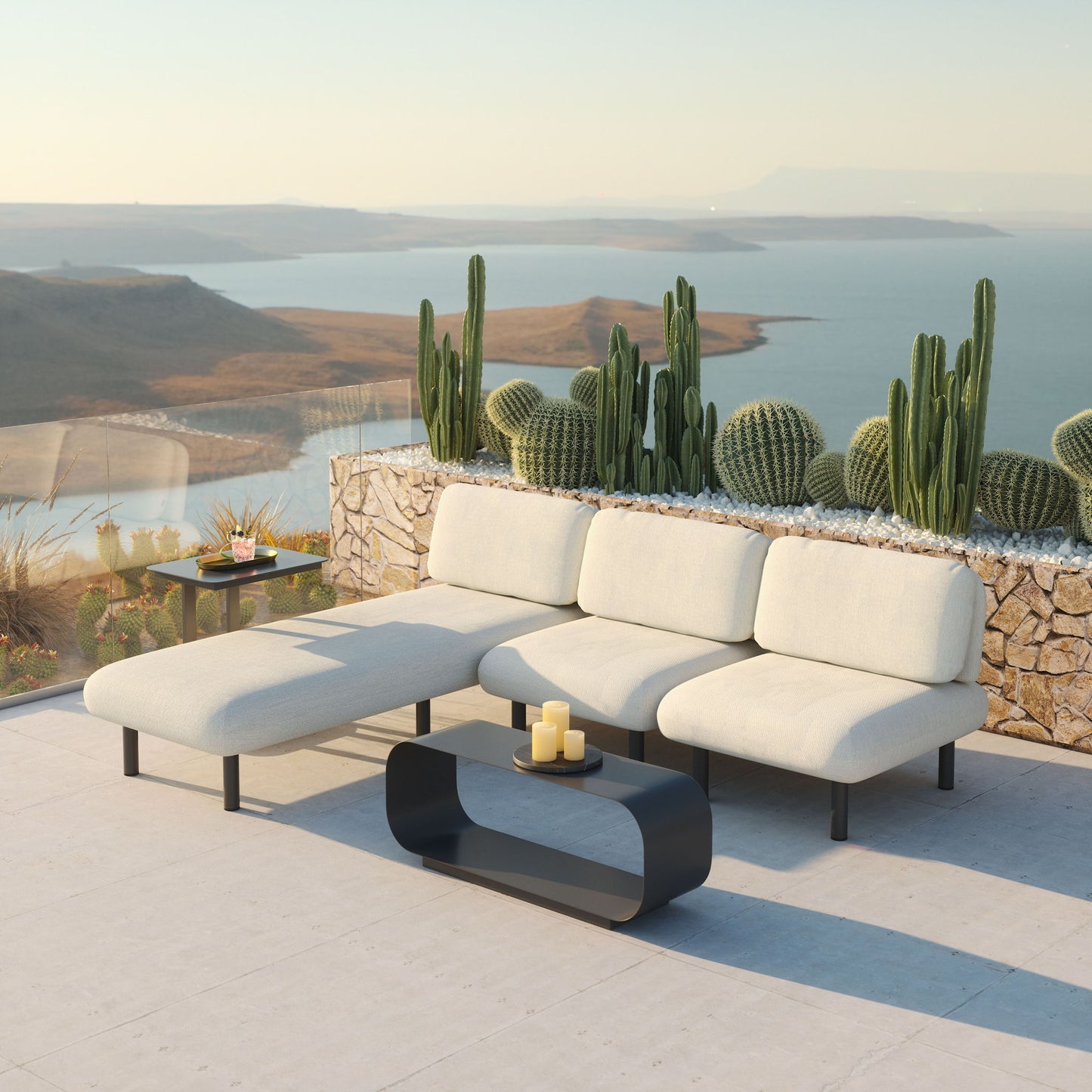 Aperto - Chaise - Beige