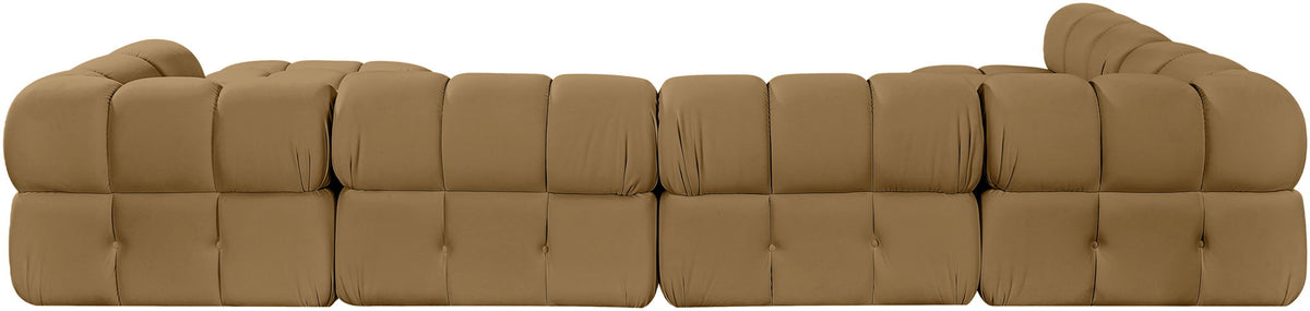 Orin - 6 Piece Modular Sectional (3 Modular Chairs, 2 Corner Chairs & Ottoman)