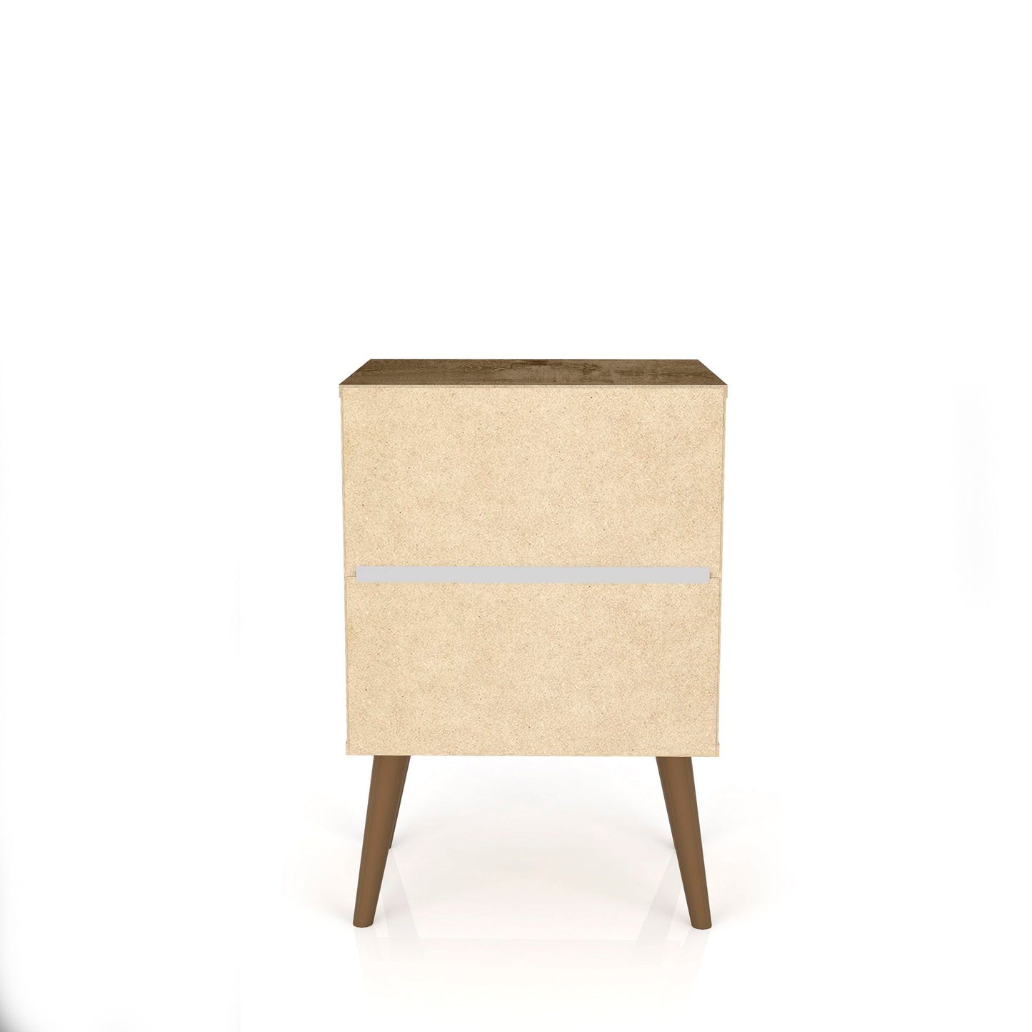 Manhattan Liberty - Nightstand Wtth Rustic Brown Frame