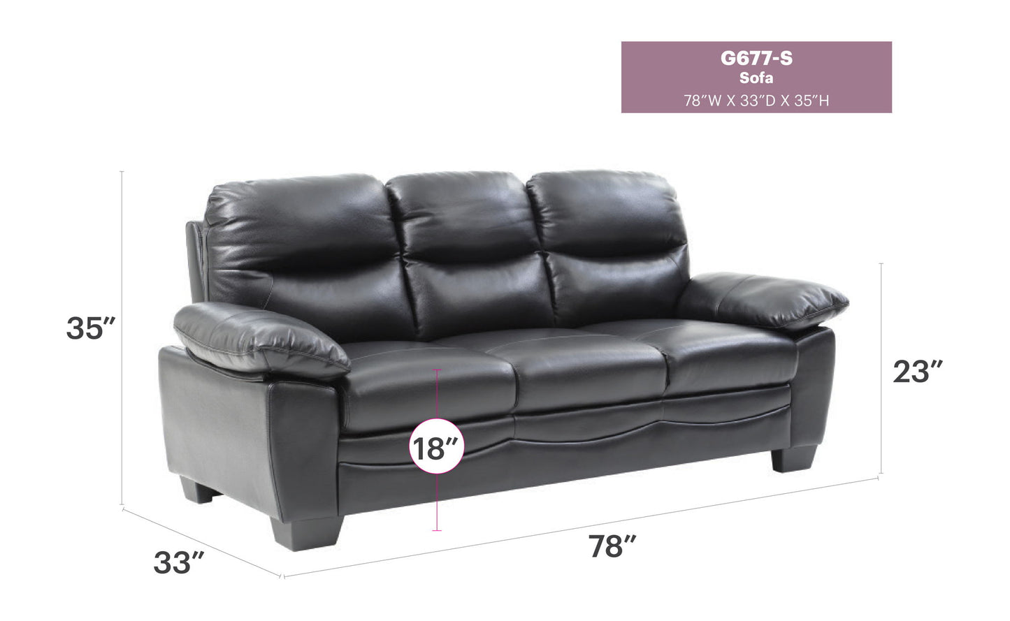 Glory Furniture - Marta - Sofa