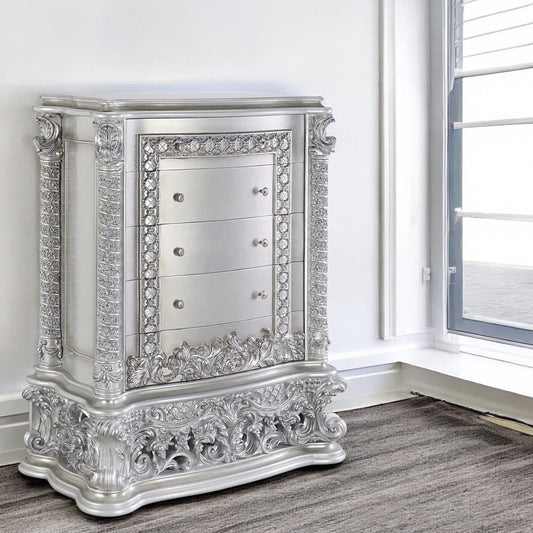 Valkyrie - Chest - Antique Platinum