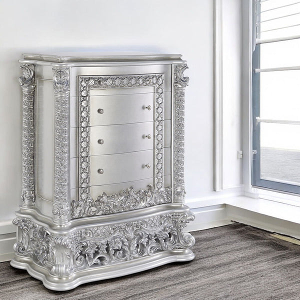 Valkyrie - Chest - Antique Platinum