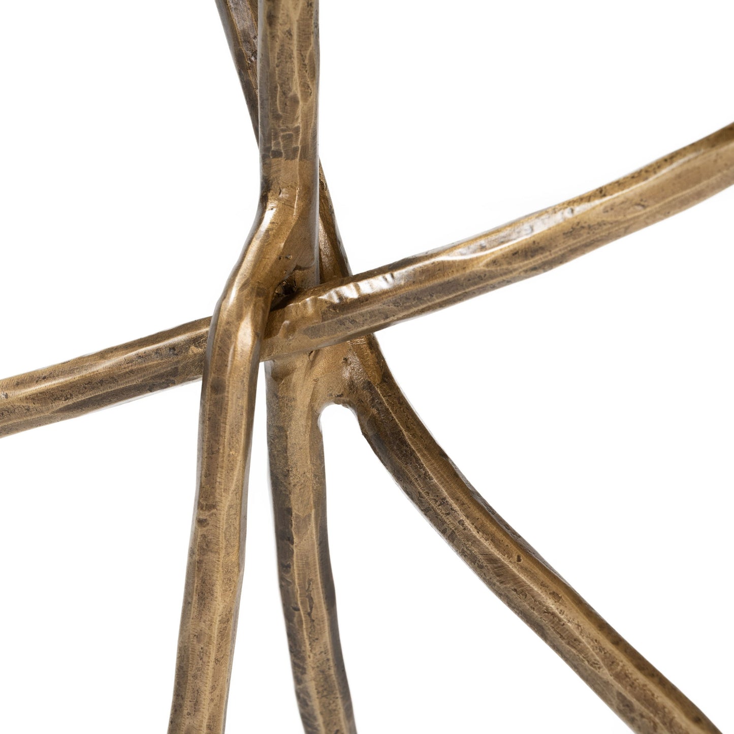 Mavro - Accent Table - Brass