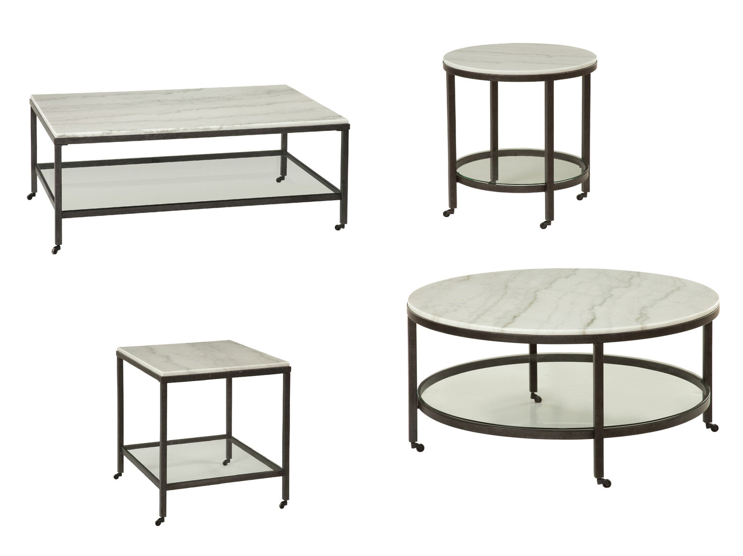 Whitman - Rectangle Cocktail Table - White