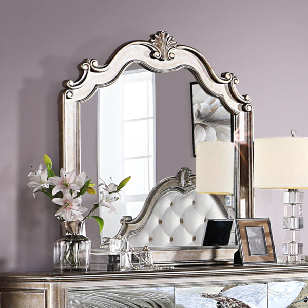Esteban - Mirror - Antique Champagne