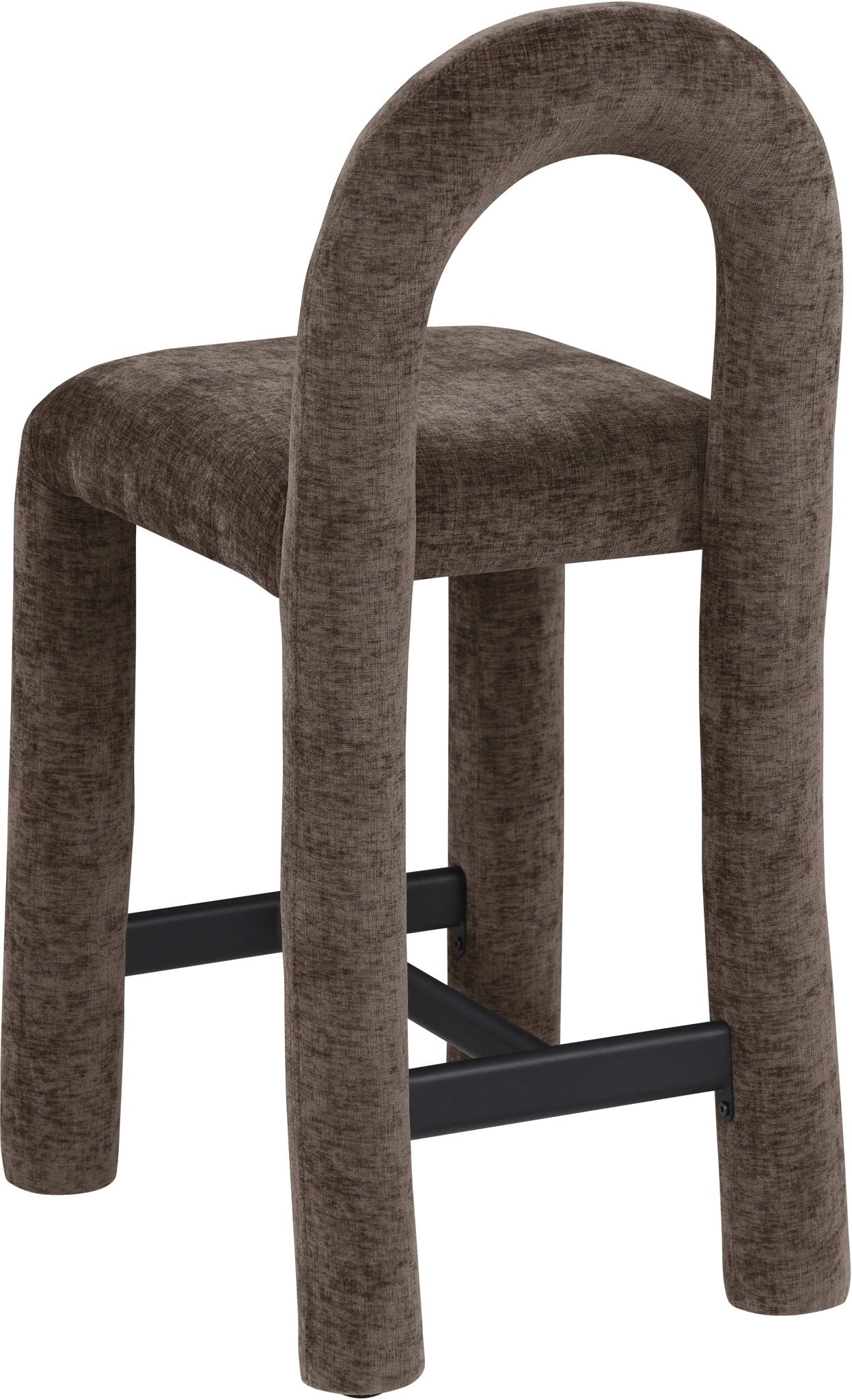 Amari - Chenille Fabric Stool
