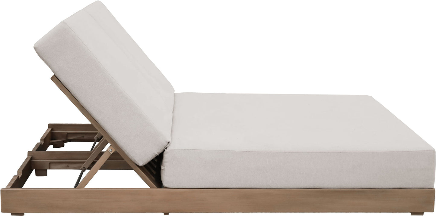 Solace - Olefin Performance Fabric Outdoor Patio Double Lounge Chair