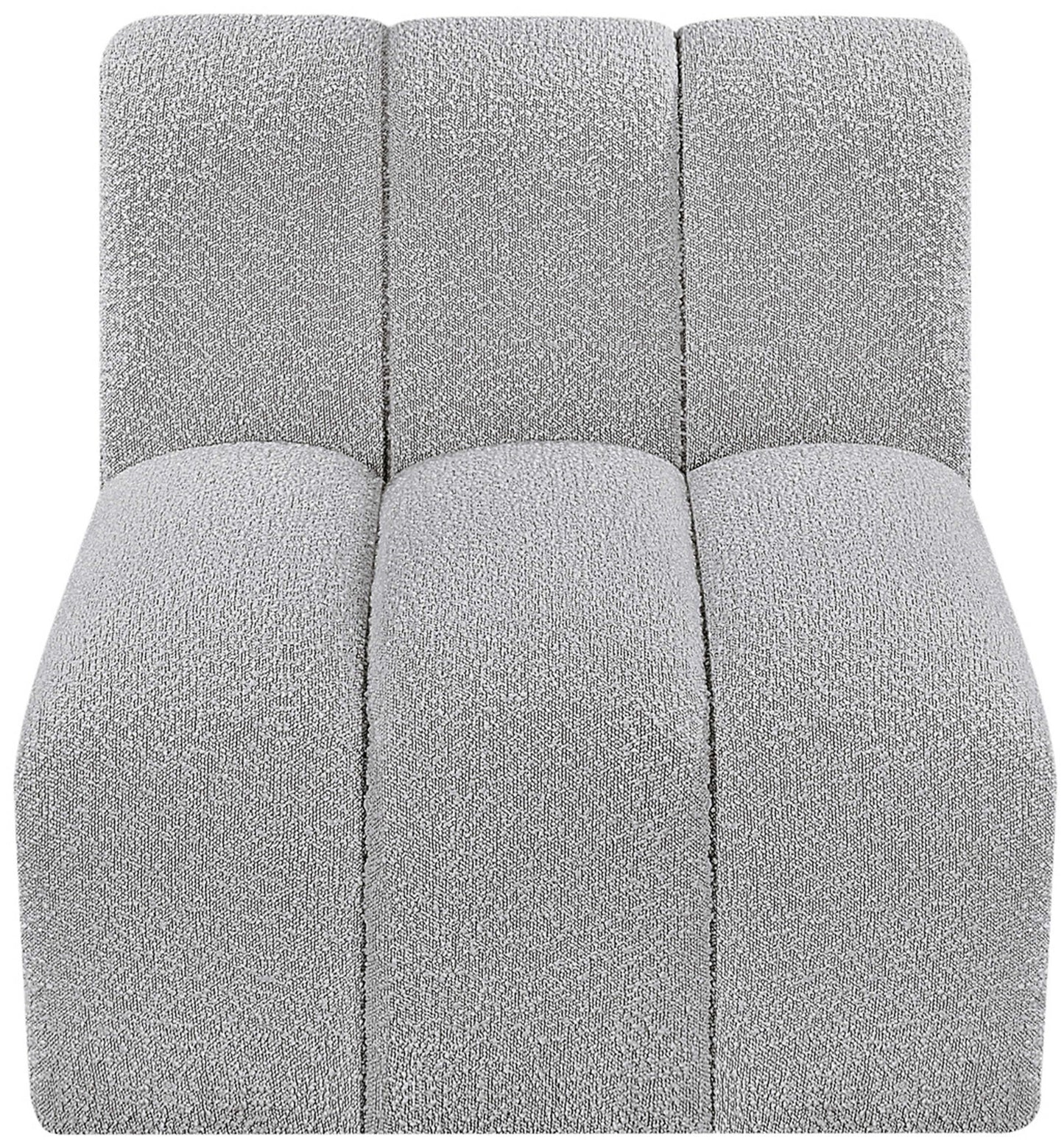 Arc - Boucle Fabric Straight Chair