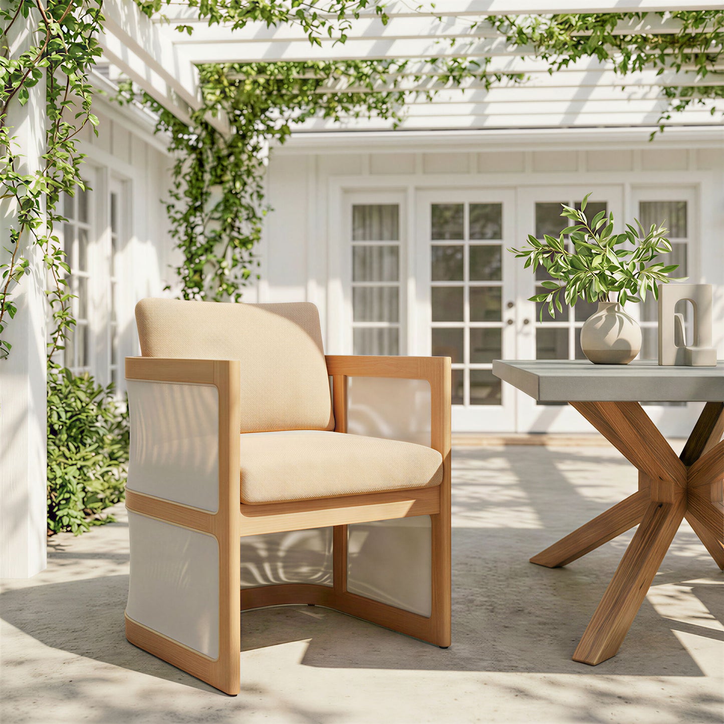 Nue - Dining Chair - Brown