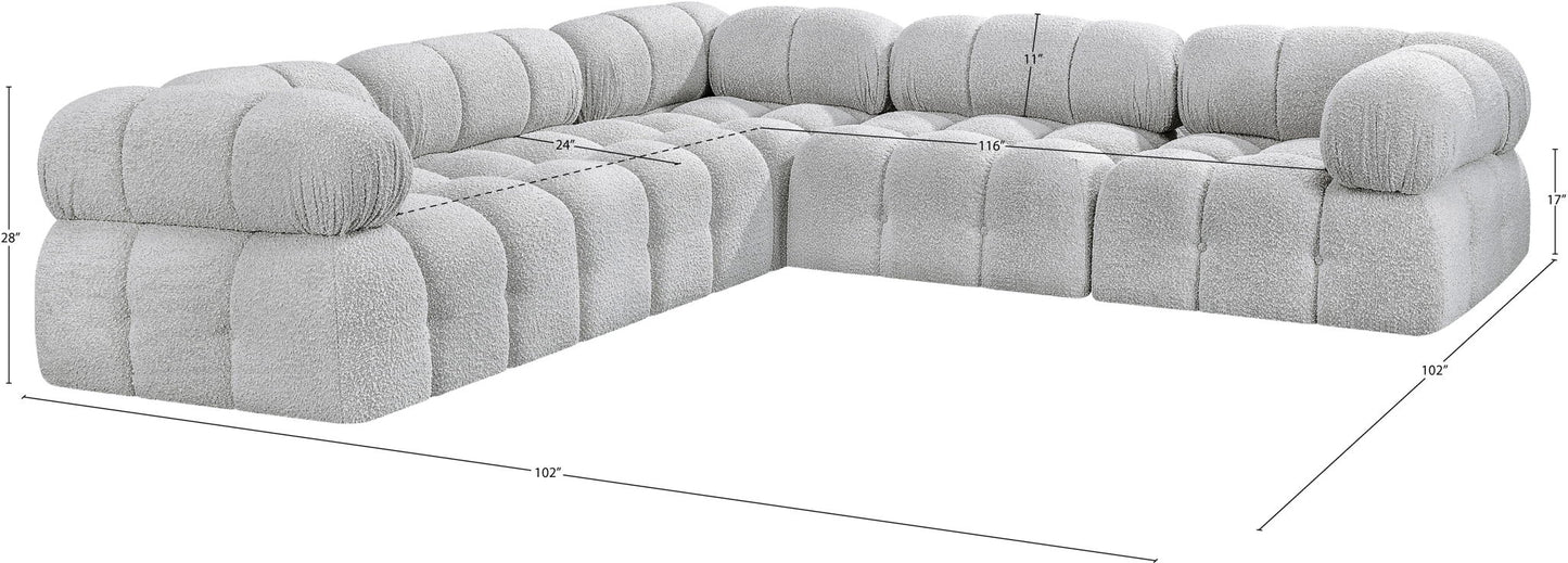Ames - 5 Piece Modular Sectional