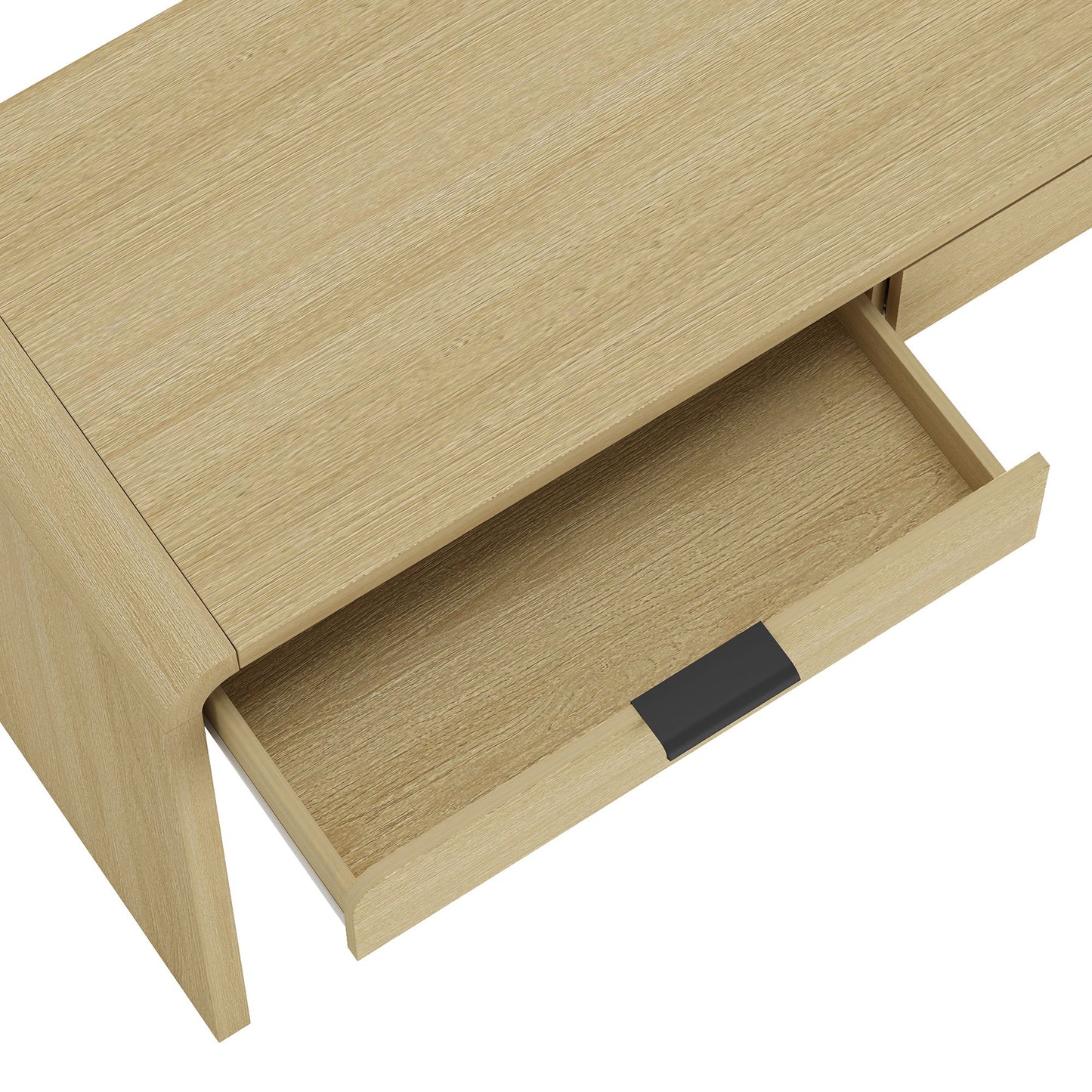 Grace - 2-Drawer Office Desk - Natural Oak