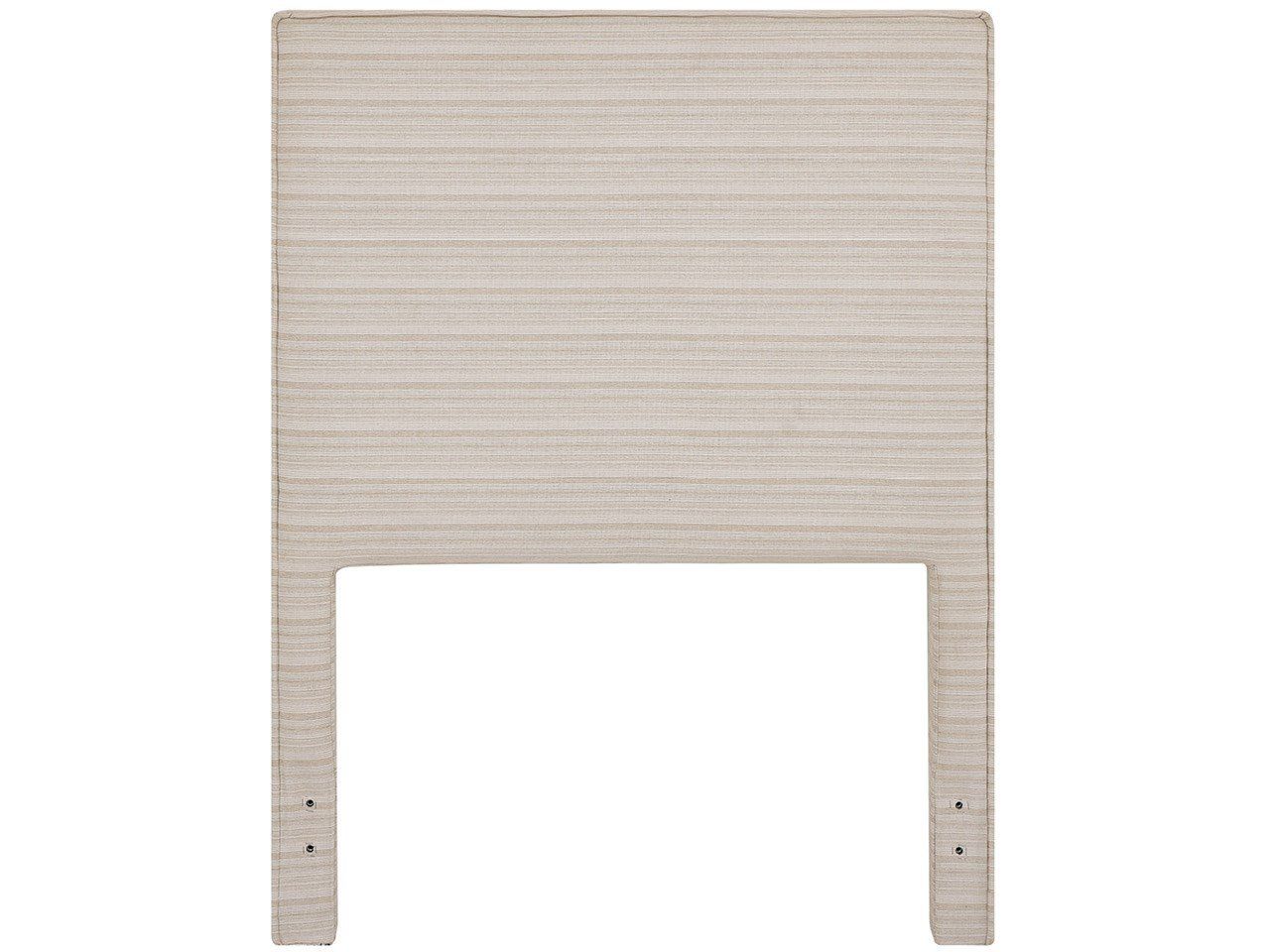 Drift - Upholstered Twin Headboard - Beige / Gray