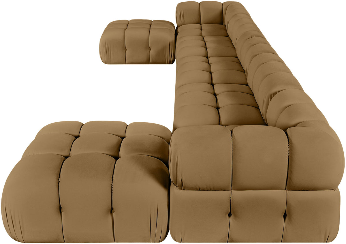 Orin - 7 Piece Modular Sectional (3 Modular Chairs, 2 Corner Chairs & 2 Ottomans)