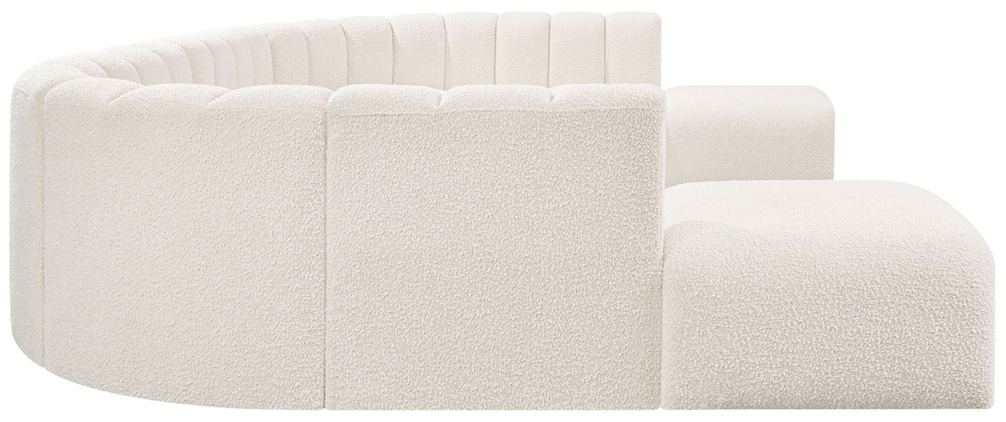 Arc - Boucle Fabric Modular Sectional
