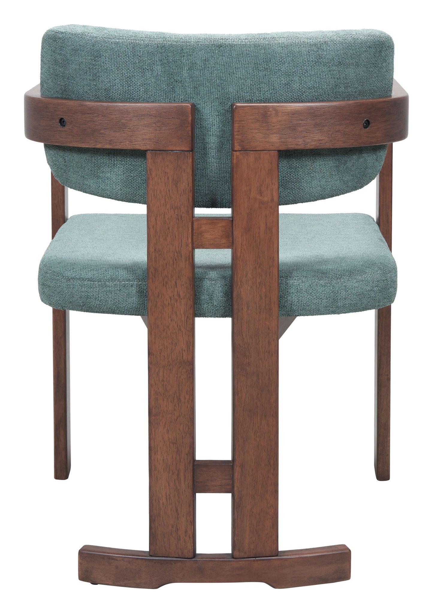 Poly - Dining Chair - Moss Gray / Walnut