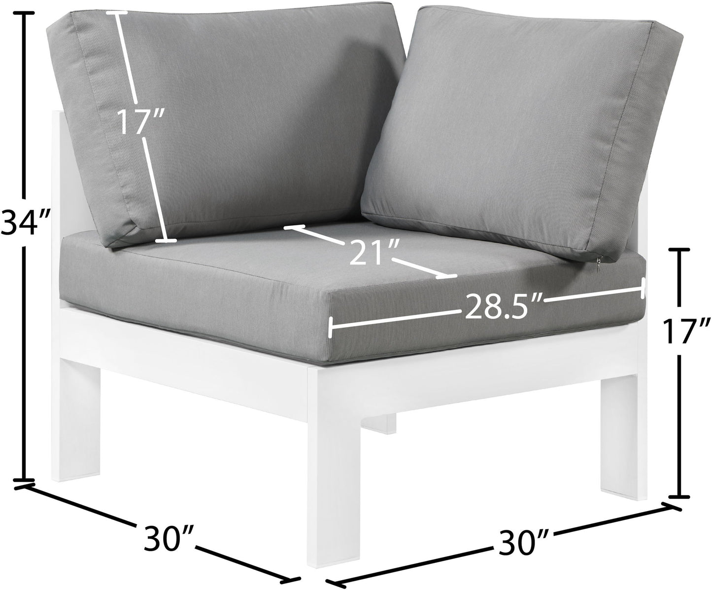 Nizuc - Outdoor Corner Chair