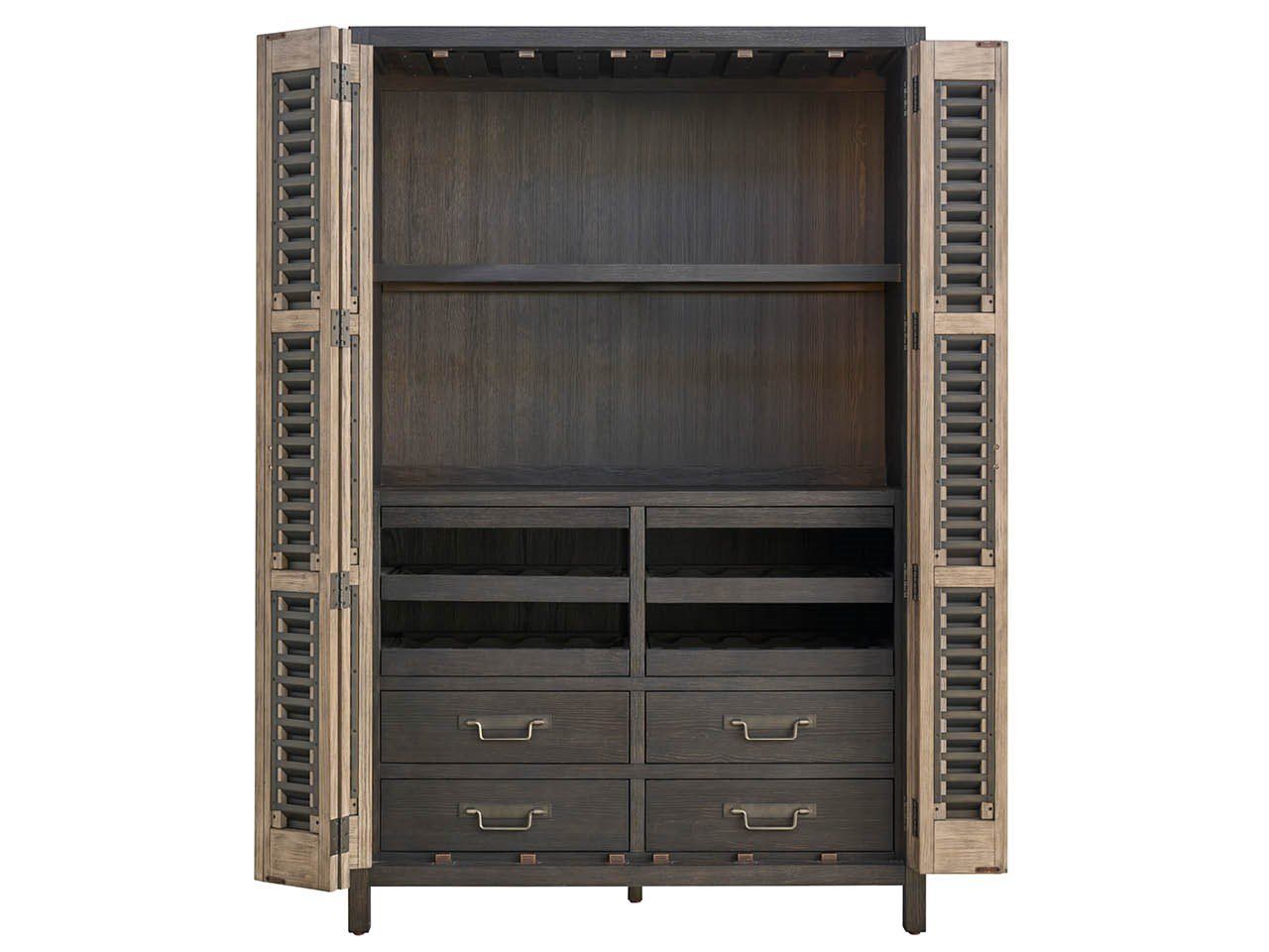 Dwell - Bar Cabinet - Dark Gray