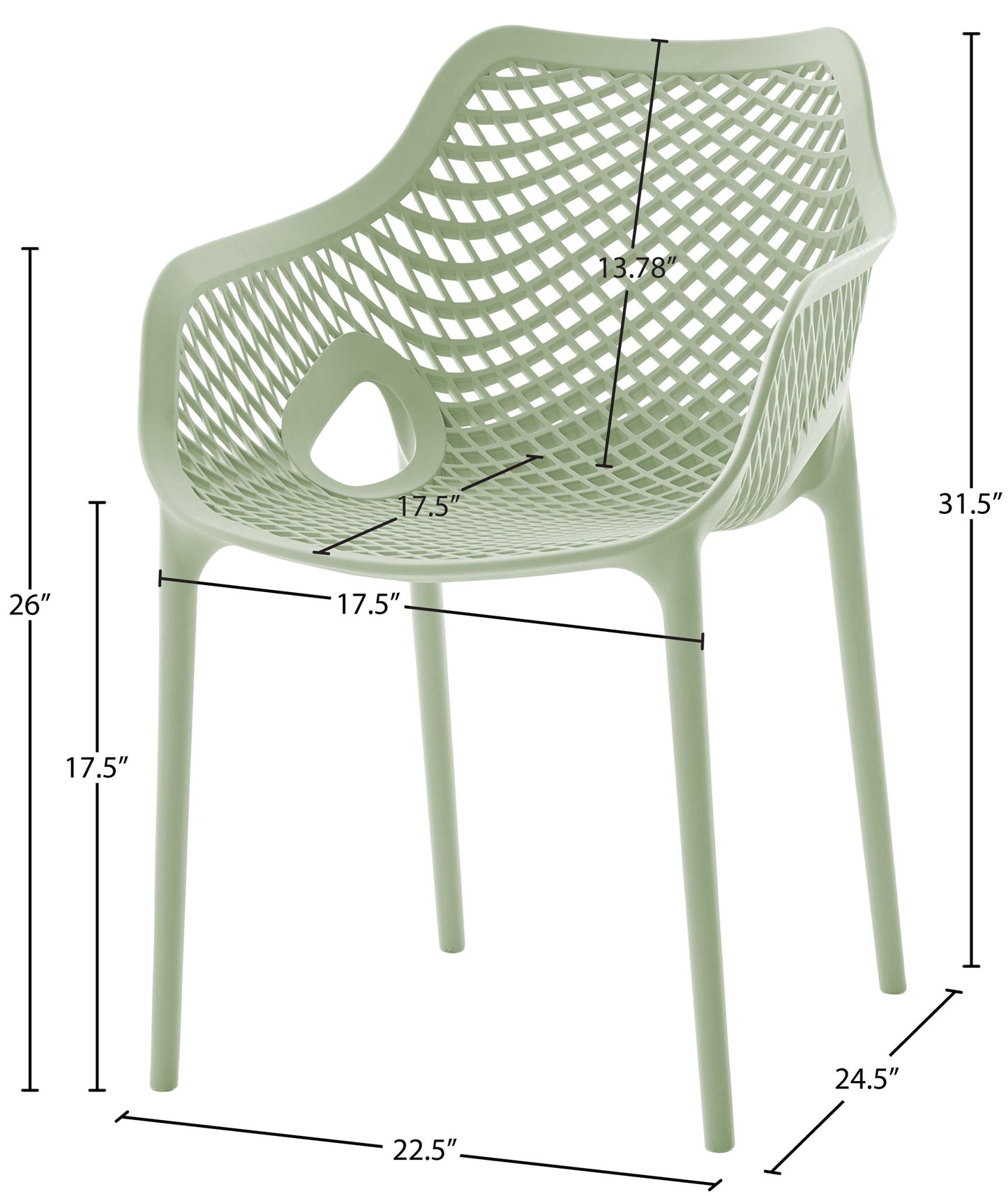 Mykonos - Outdoor Dining Chair (Set of 2)