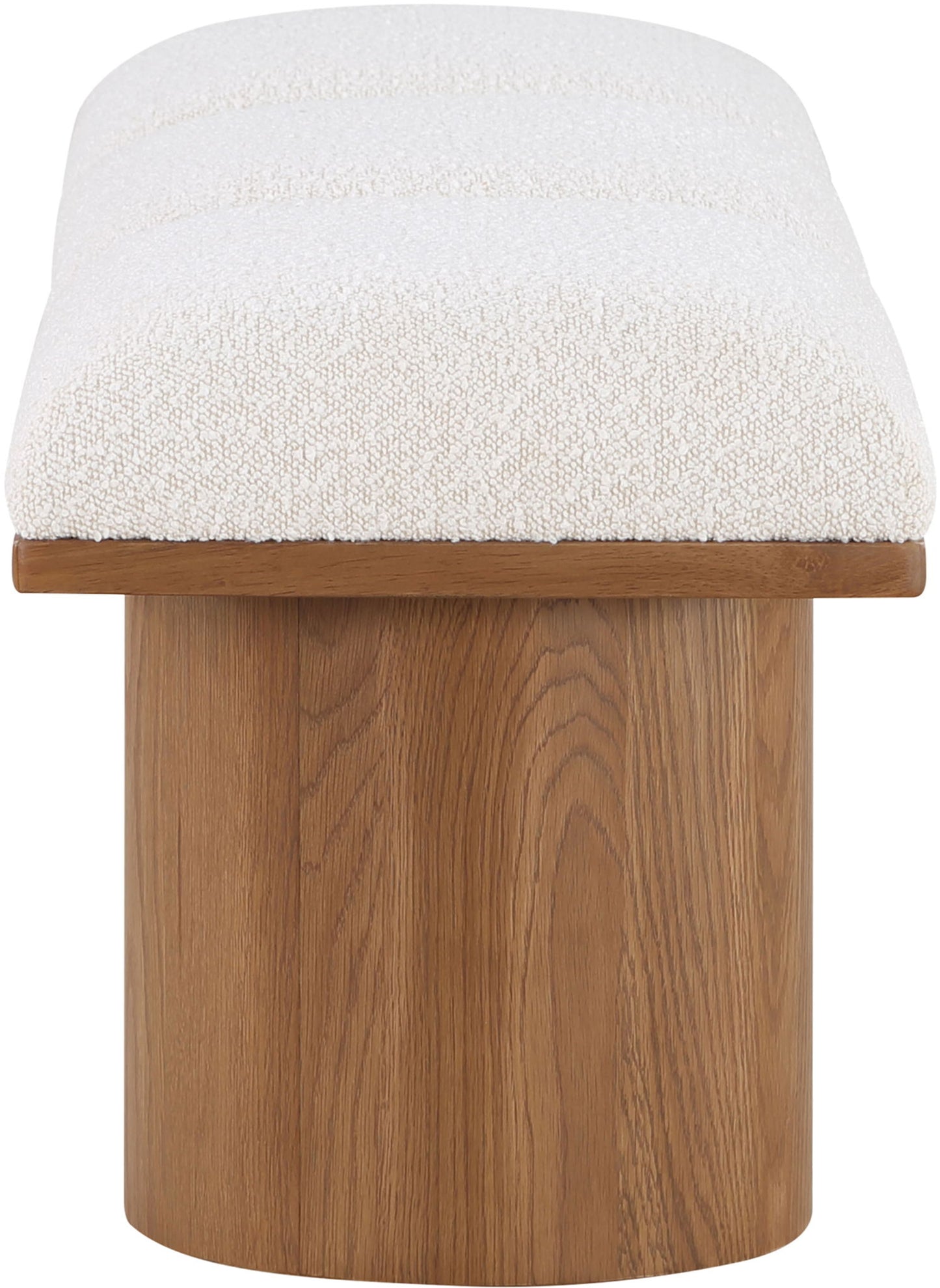 Pavilion - 3 Piece Modular Bench With Brown Base