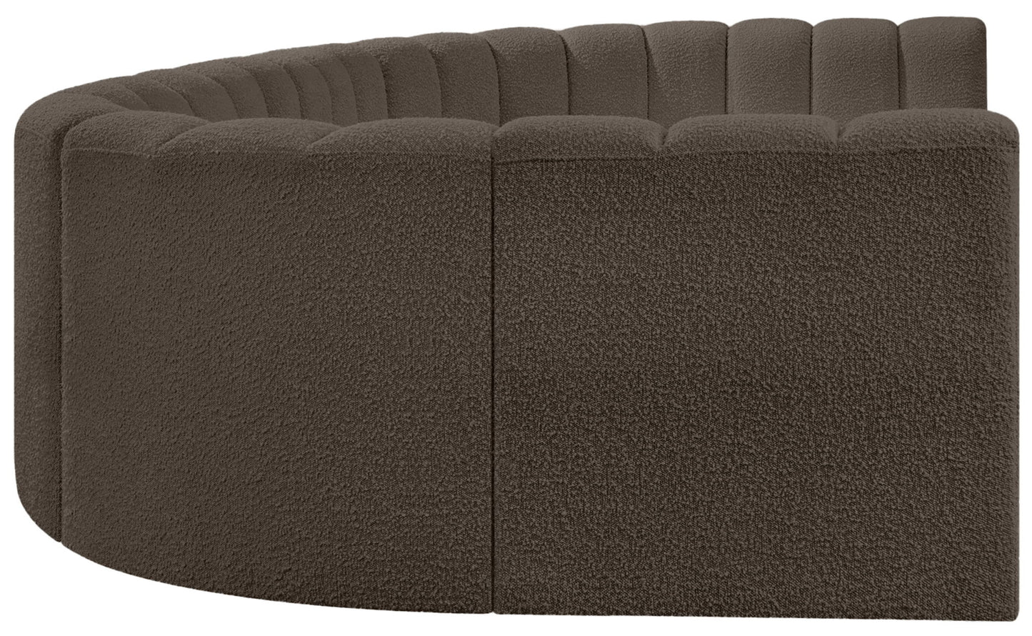 Arc - Boucle Fabric 8 Piece Modular Sofa