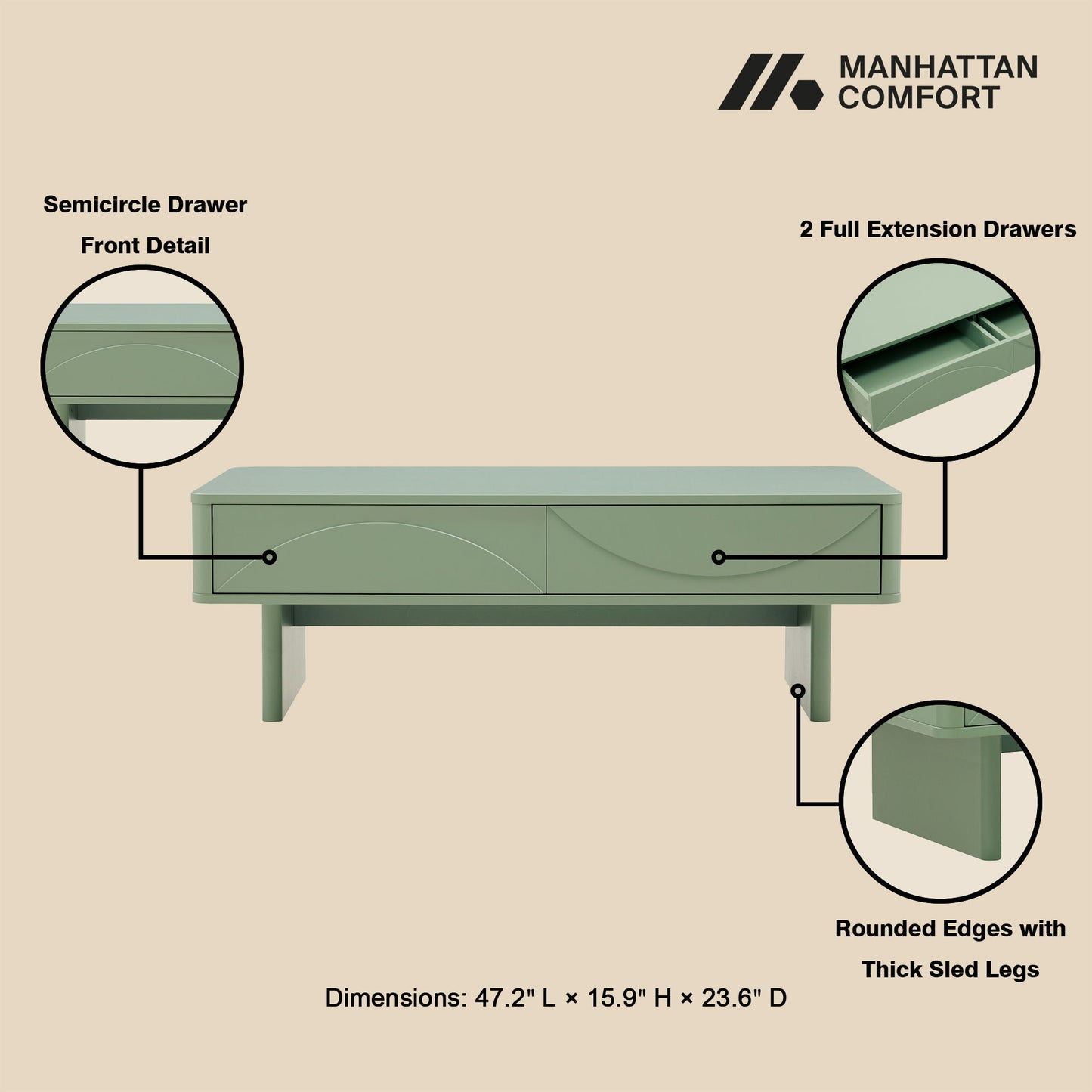 Manhattan Ella - Coffee Table